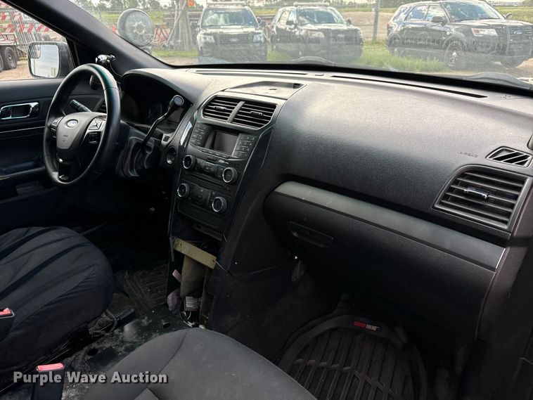 image for item LF9976 2017 Ford Explorer Police Interceptor SUV