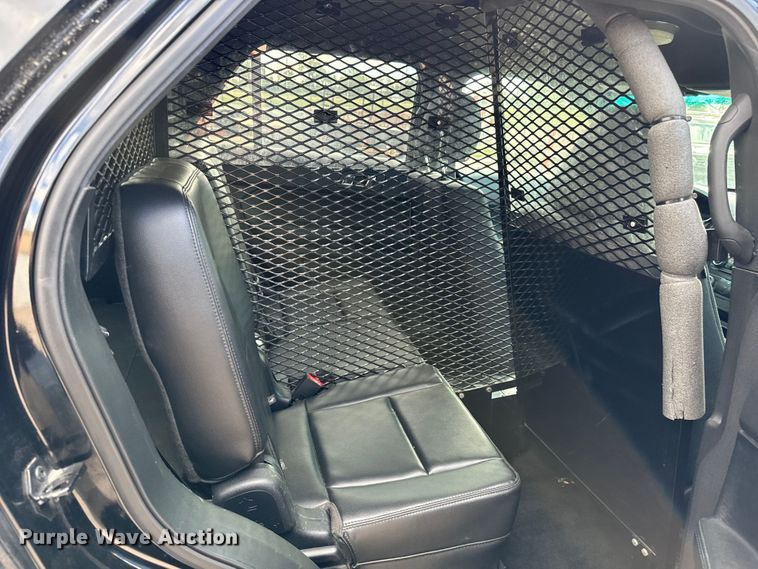 image for item LF9976 2017 Ford Explorer Police Interceptor SUV