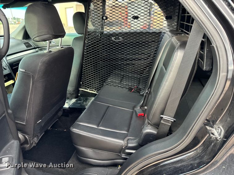 image for item LF9976 2017 Ford Explorer Police Interceptor SUV