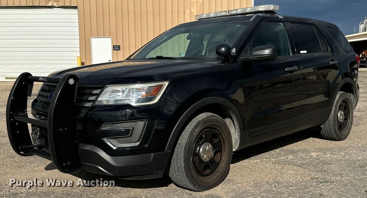 image for item LF9978 2017 Ford Explorer Police Interceptor SUV