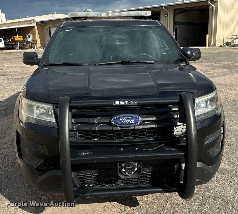 image for item LF9978 2017 Ford Explorer Police Interceptor SUV