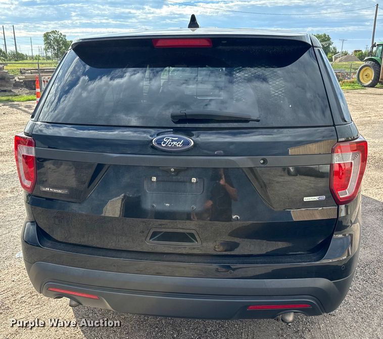 image for item LF9978 2017 Ford Explorer Police Interceptor SUV