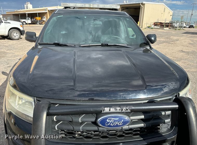 image for item LF9978 2017 Ford Explorer Police Interceptor SUV