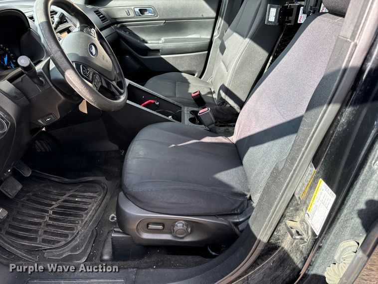 image for item LF9978 2017 Ford Explorer Police Interceptor SUV