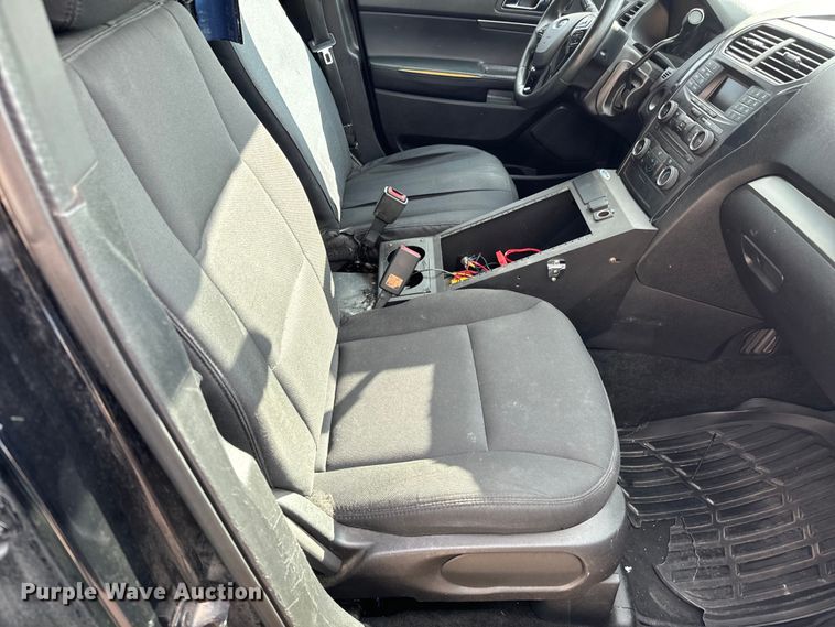 image for item LF9978 2017 Ford Explorer Police Interceptor SUV