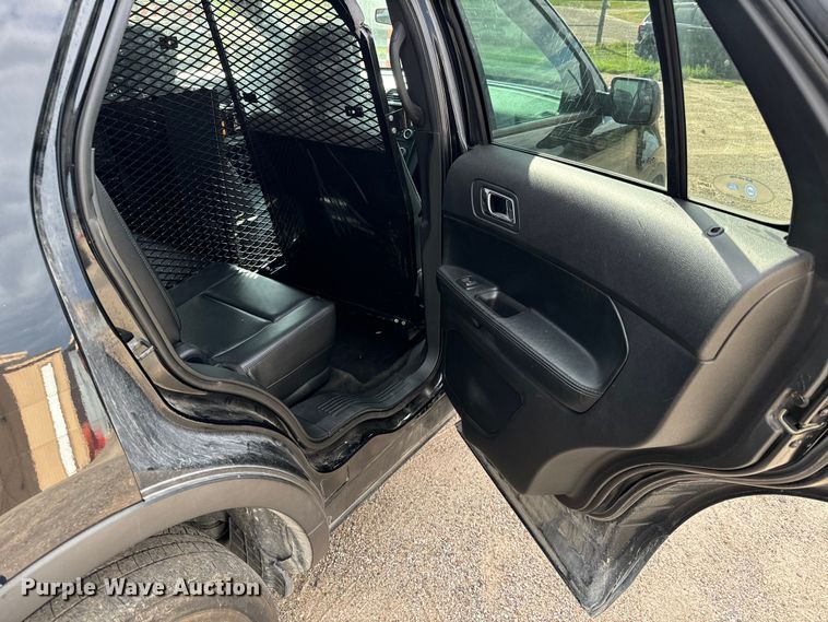 image for item LF9978 2017 Ford Explorer Police Interceptor SUV