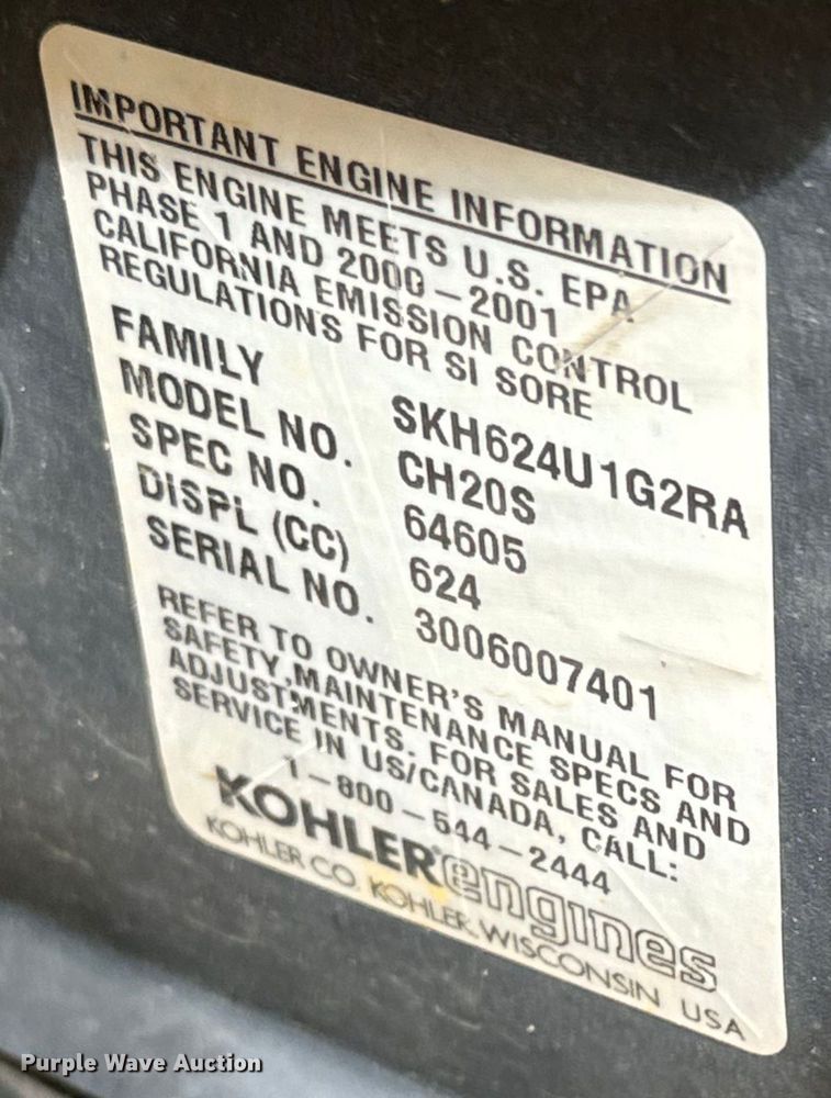 image for item LF9987 2000 Vermeer TS-44A tree spade