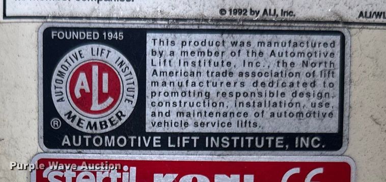 image for item LR9434 Stertil Koni  four post lift