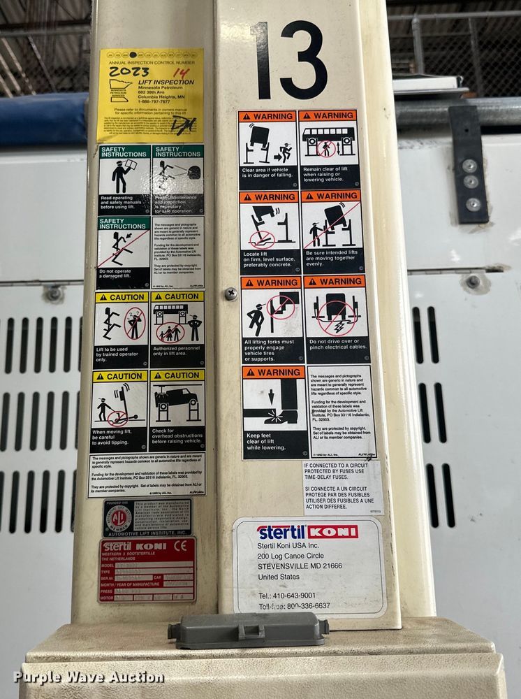 image for item LR9435 Stertil Koni four post lift