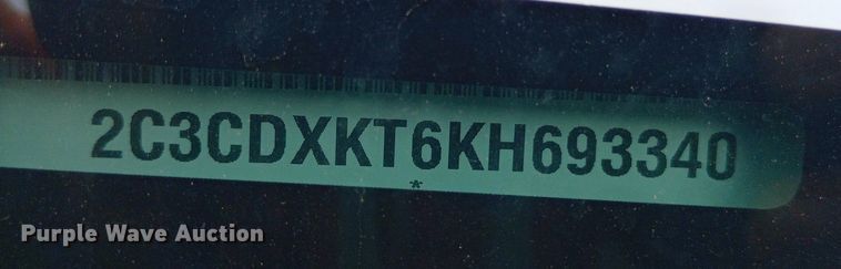 image for item NY9448 2019 Dodge Charger Police 