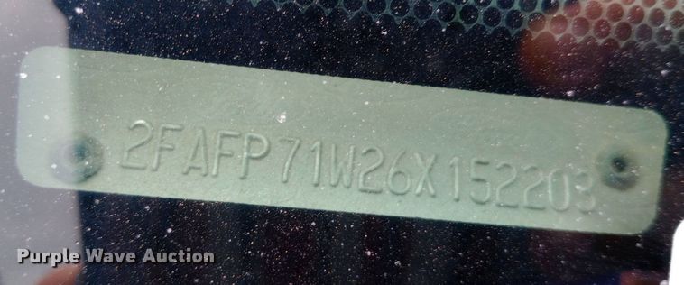 image for item NY9457 2006 Ford Crown Victoria Police Interceptor 