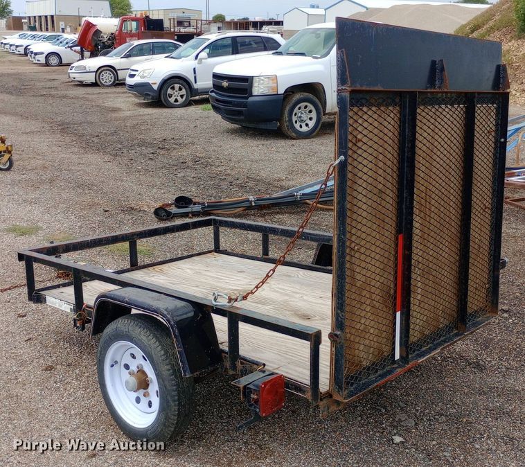image for item NY9464 2009 Carry-On 4X6G utility trailer