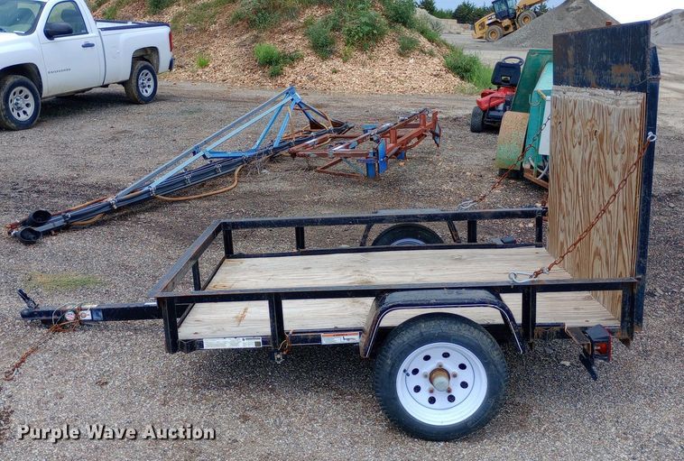 image for item NY9464 2009 Carry-On 4X6G utility trailer