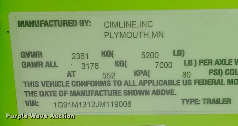 image for item NY9494 2018 Cimline Magma M1 melter applicator