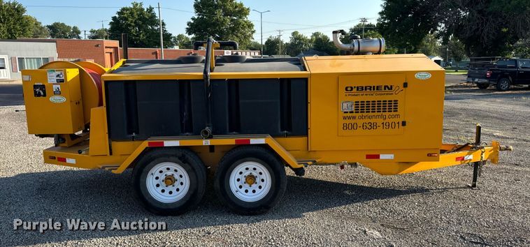 image for item OF9974 2009 O'Brien 7040-SC sewer jetter trailer