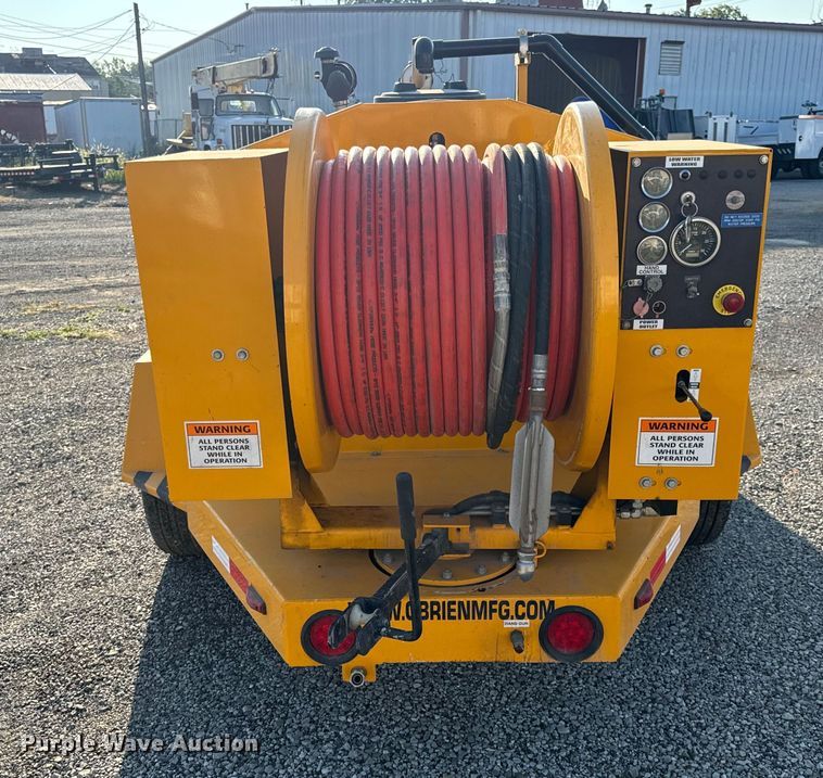 image for item OF9974 2009 O'Brien 7040-SC sewer jetter trailer