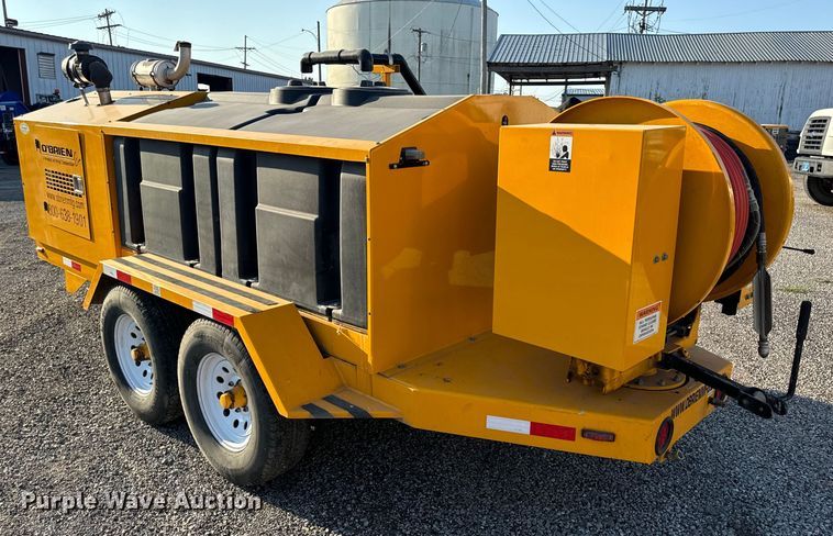 image for item OF9974 2009 O'Brien 7040-SC sewer jetter trailer