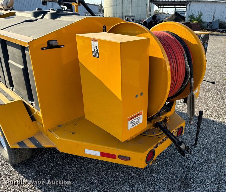 image for item OF9974 2009 O'Brien 7040-SC sewer jetter trailer