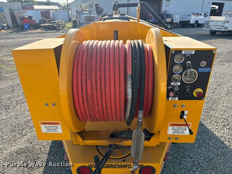 image for item OF9974 2009 O'Brien 7040-SC sewer jetter trailer