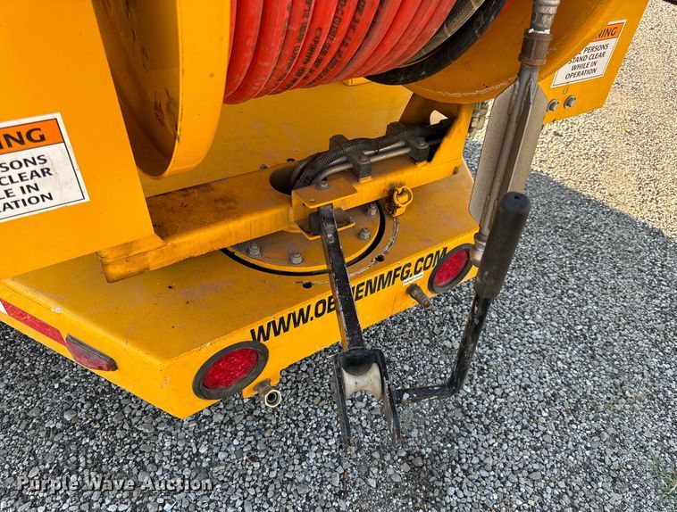 image for item OF9974 2009 O'Brien 7040-SC sewer jetter trailer