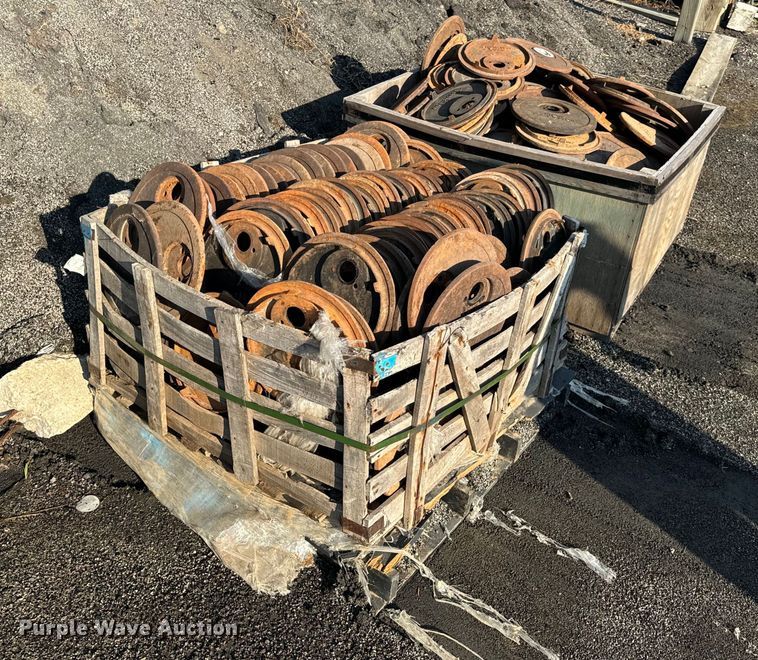 image for item OF9975 (2) pallets of C&B water meter covers