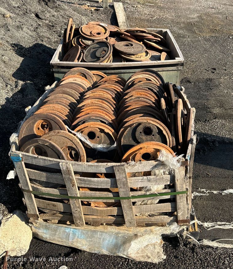 image for item OF9975 (2) pallets of C&B water meter covers