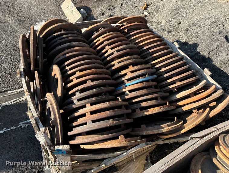 image for item OF9975 (2) pallets of C&B water meter covers