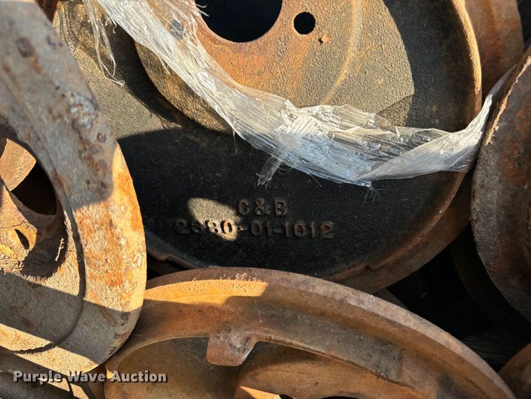 image for item OF9975 (2) pallets of C&B water meter covers