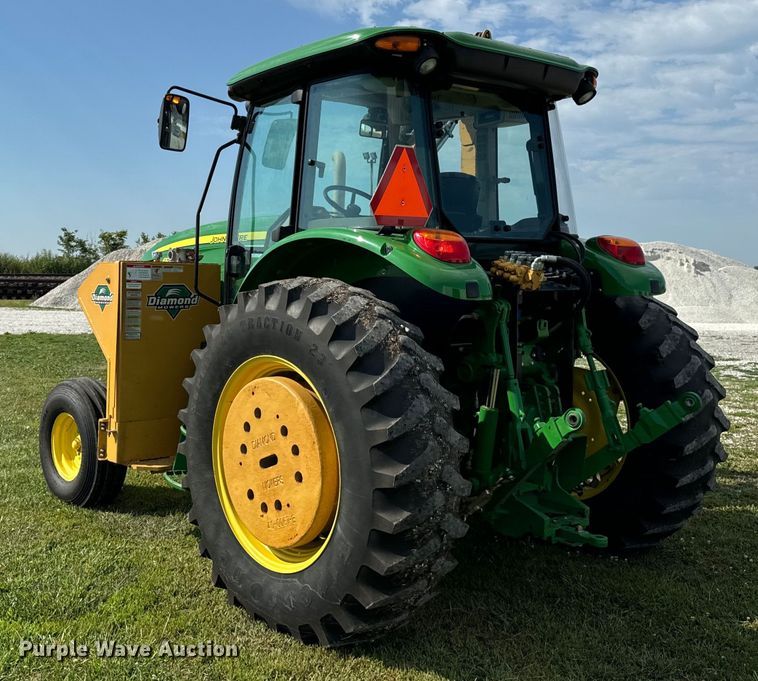 image for item OG9648 2014 John Deere  6105D tractor