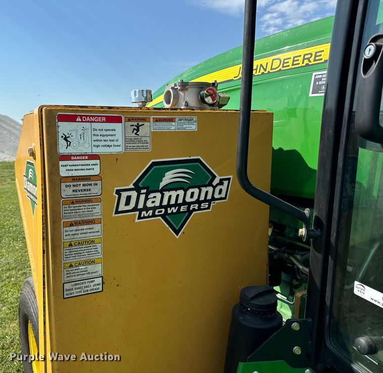 image for item OG9648 2014 John Deere  6105D tractor