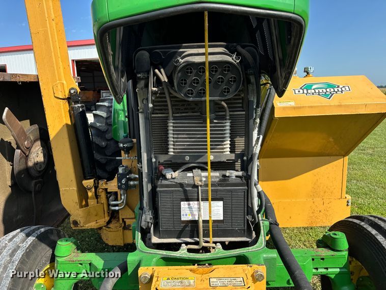 image for item OG9648 2014 John Deere  6105D tractor