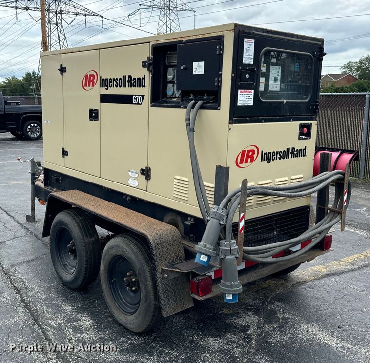 image for item OG9655 2003 Ingersoll Rand  G70 generator