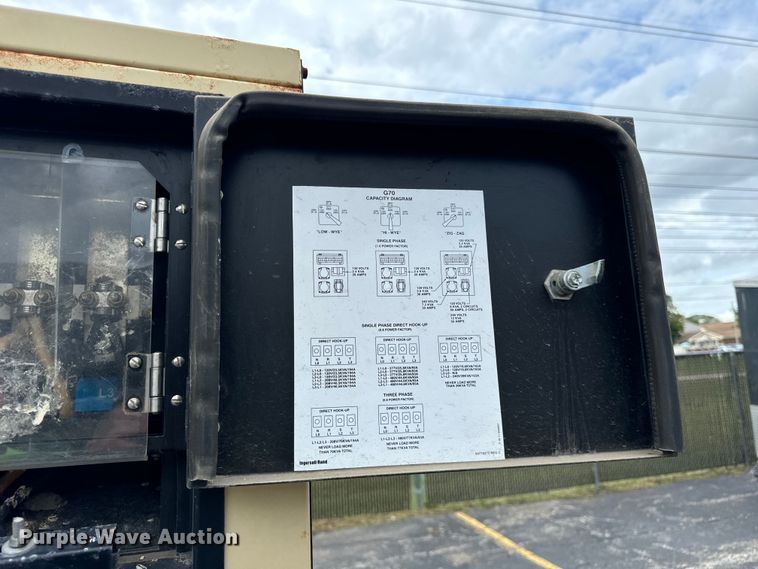 image for item OG9655 2003 Ingersoll Rand  G70 generator