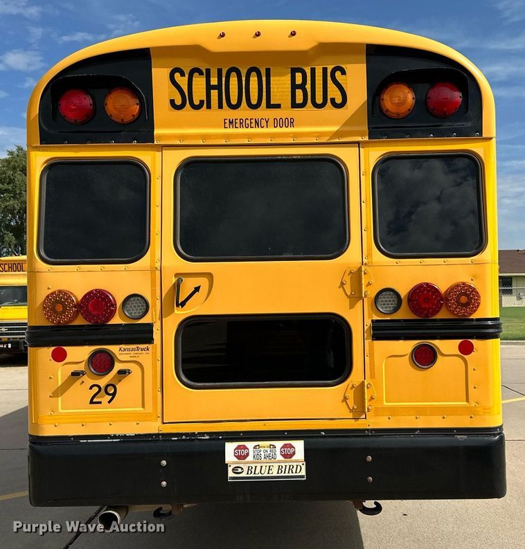 image for item OM9651 2014 Blue Bird Vision school bus