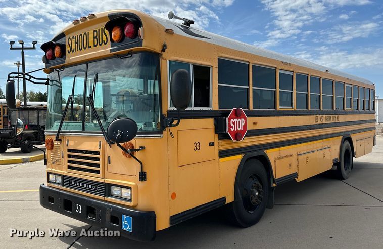 image for item OM9653 2012 Blue Bird All American school bus