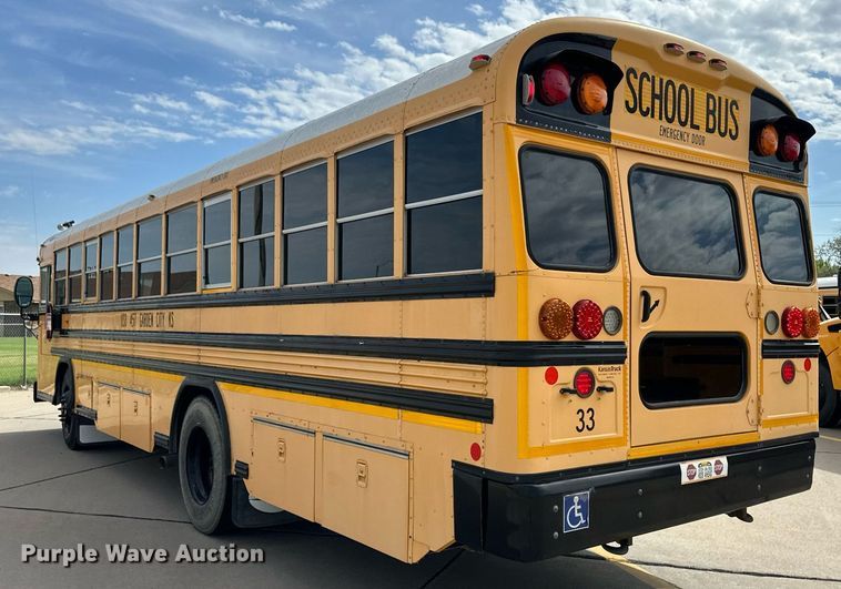 image for item OM9653 2012 Blue Bird All American school bus