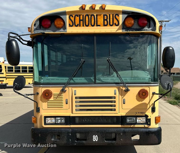 image for item OM9654 2008 Blue Bird All American school bus