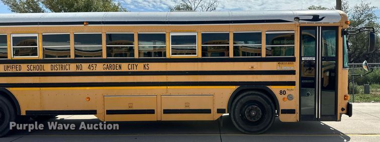 image for item OM9654 2008 Blue Bird All American school bus