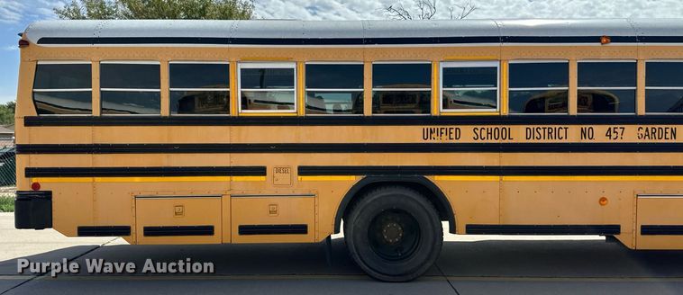 image for item OM9654 2008 Blue Bird All American school bus