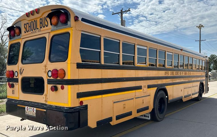 image for item OM9654 2008 Blue Bird All American school bus