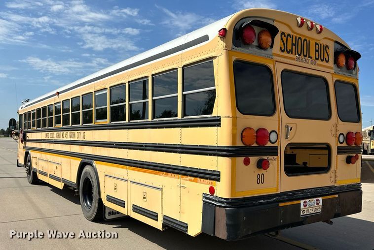 image for item OM9654 2008 Blue Bird All American school bus