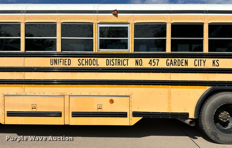 image for item OM9654 2008 Blue Bird All American school bus