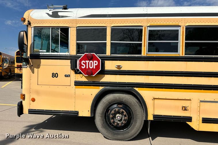 image for item OM9654 2008 Blue Bird All American school bus