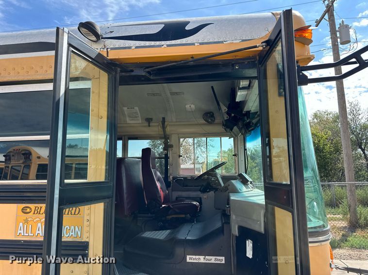 image for item OM9654 2008 Blue Bird All American school bus