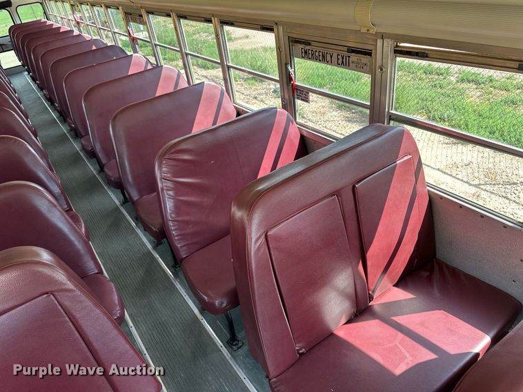 image for item OM9654 2008 Blue Bird All American school bus