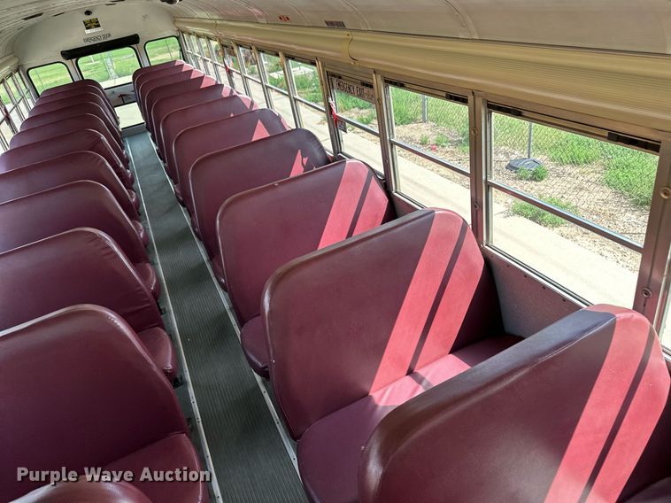 image for item OM9654 2008 Blue Bird All American school bus