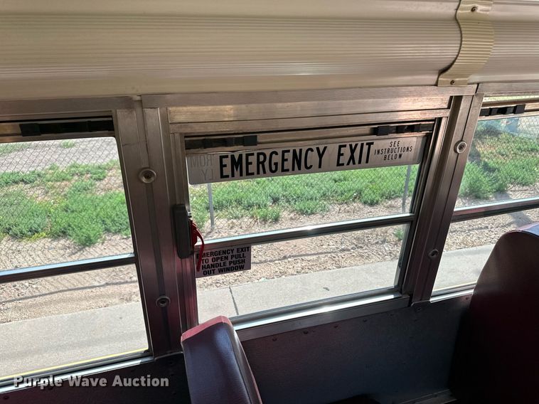 image for item OM9654 2008 Blue Bird All American school bus