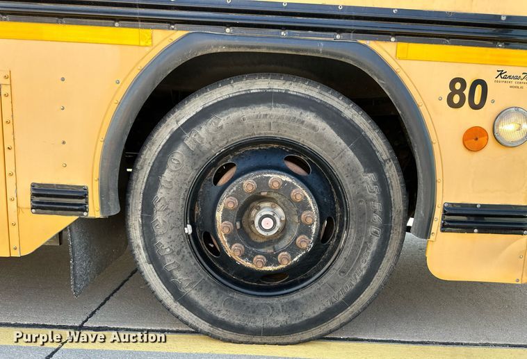 image for item OM9654 2008 Blue Bird All American school bus