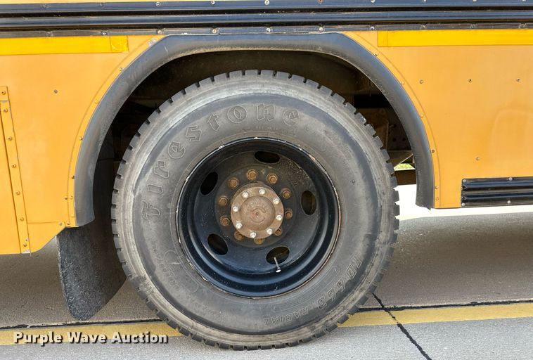 image for item OM9654 2008 Blue Bird All American school bus