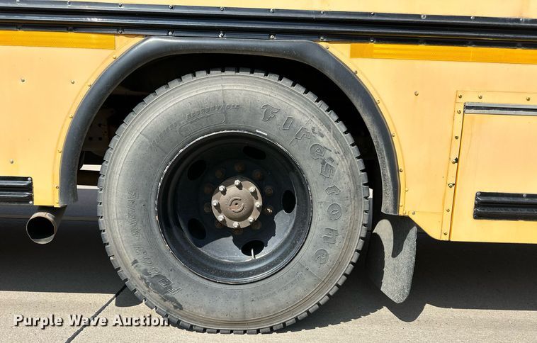 image for item OM9654 2008 Blue Bird All American school bus